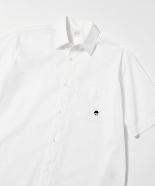 新品タグ付き　UNITED ARROWS 半袖シャツ ホワイト 新品タグ付き UNITED ARROWS 半袖シャツ ホワイト ユナイテッド