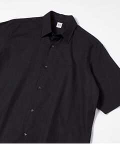TAKEO KIKUCHI / タケオキクチ シャツ・ブラウス | 【LIMITED】ワンポイントロゴ刺繍 綿麻半袖シャツ