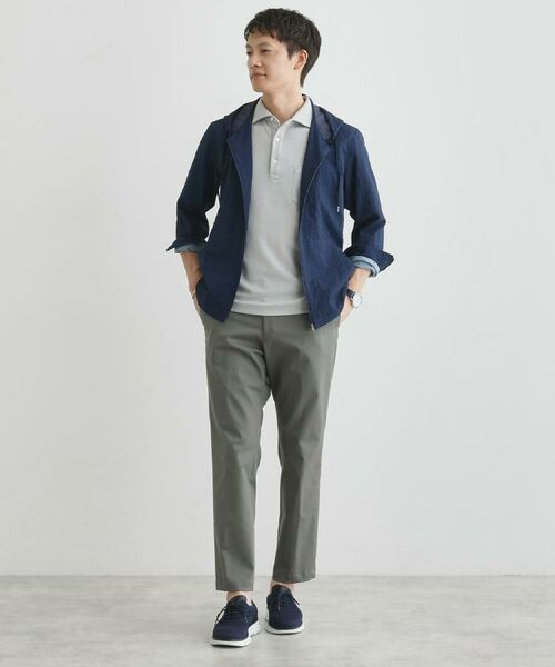 TAKEO KIKUCHI / タケオキクチ ポロシャツ | 【尾州織】メランジメッシュ ポロシャツ | 詳細14