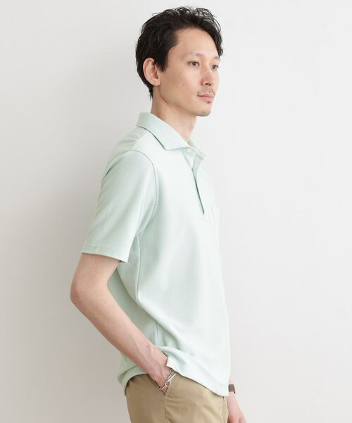 TAKEO KIKUCHI / タケオキクチ ポロシャツ | 【尾州織】メランジメッシュ ポロシャツ | 詳細18