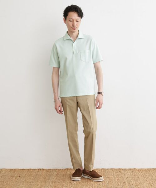 TAKEO KIKUCHI / タケオキクチ ポロシャツ | 【尾州織】メランジメッシュ ポロシャツ | 詳細19