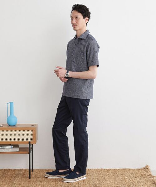 TAKEO KIKUCHI / タケオキクチ ポロシャツ | 【尾州織】メランジメッシュ ポロシャツ | 詳細26