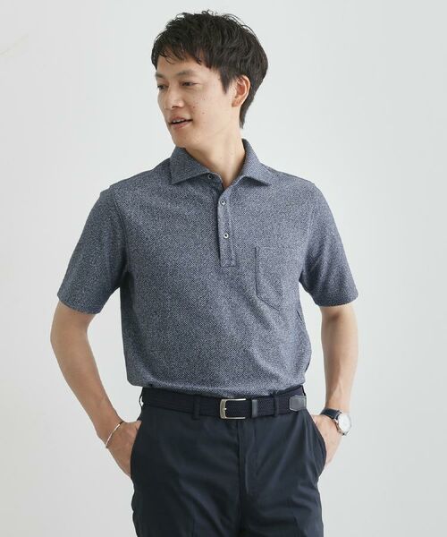 TAKEO KIKUCHI / タケオキクチ ポロシャツ | 【尾州織】メランジメッシュ ポロシャツ | 詳細27