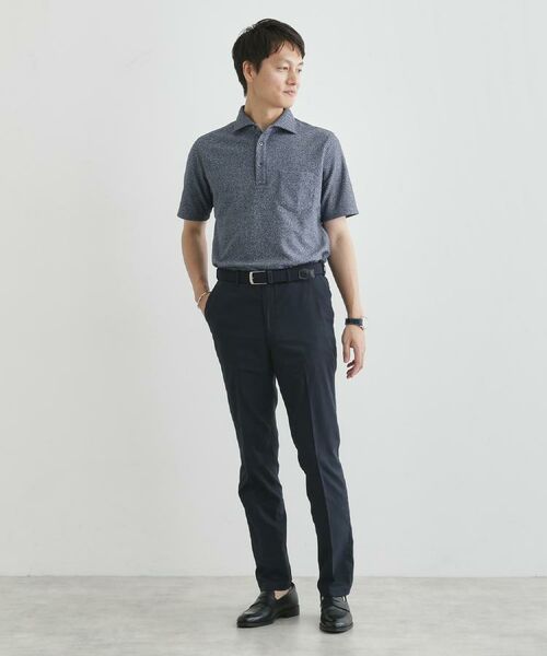 TAKEO KIKUCHI / タケオキクチ ポロシャツ | 【尾州織】メランジメッシュ ポロシャツ | 詳細28