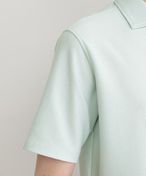 TAKEO KIKUCHI / タケオキクチ ポロシャツ | 【尾州織】メランジメッシュ ポロシャツ | 詳細6