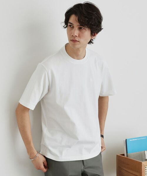 TAKEO KIKUCHI / タケオキクチ Tシャツ | 【LIMITED/抗菌防臭】コットン テーラードTシャツ | 詳細10