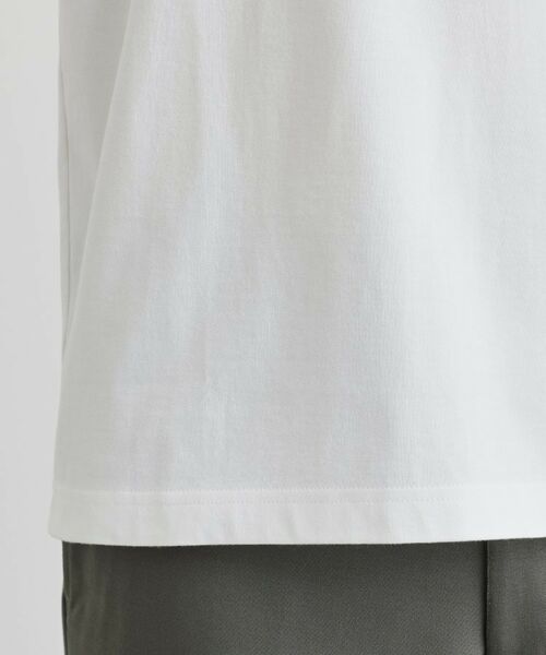 TAKEO KIKUCHI / タケオキクチ Tシャツ | 【LIMITED/抗菌防臭】コットン テーラードTシャツ | 詳細7