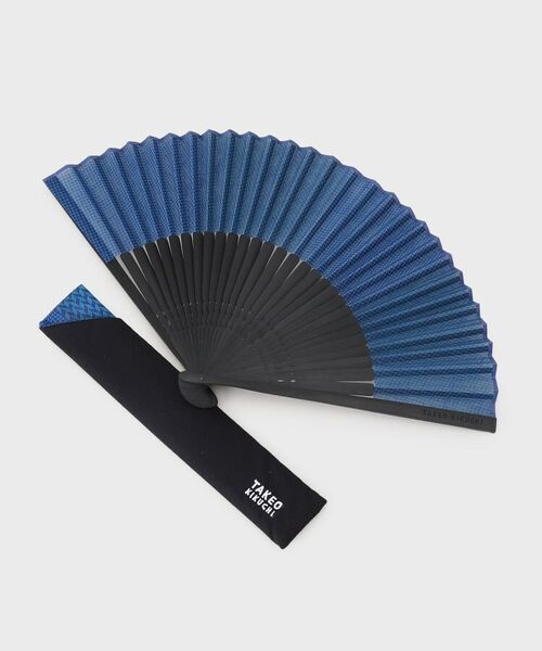 TAKEO KIKUCHI/タケオキクチ 【白竹堂 別注】 扇子 ネイビー(094) 00