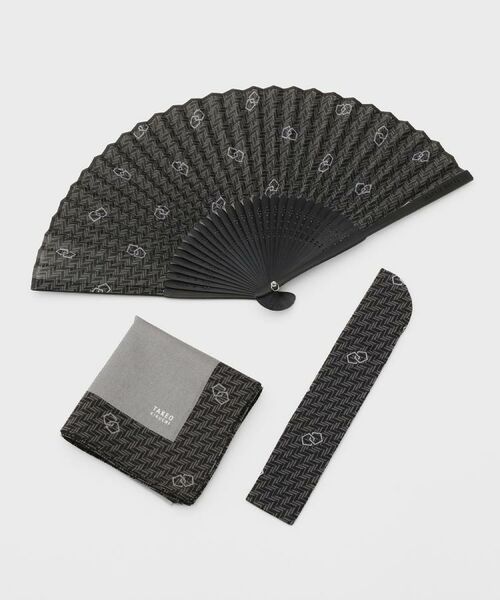 TAKEO KIKUCHI / タケオキクチ 服飾雑貨 | 【BOXセット】扇子＋ハンカチ セット | 詳細1