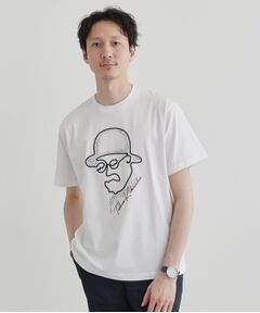 TAKEO KIKUCHI / タケオキクチ Tシャツ | 【Sサイズ～】フェイスロープ刺繍 天竺Tシャツ