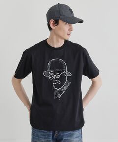 TAKEO KIKUCHI / タケオキクチ Tシャツ | 【Sサイズ～】フェイスロープ刺繍 天竺Tシャツ