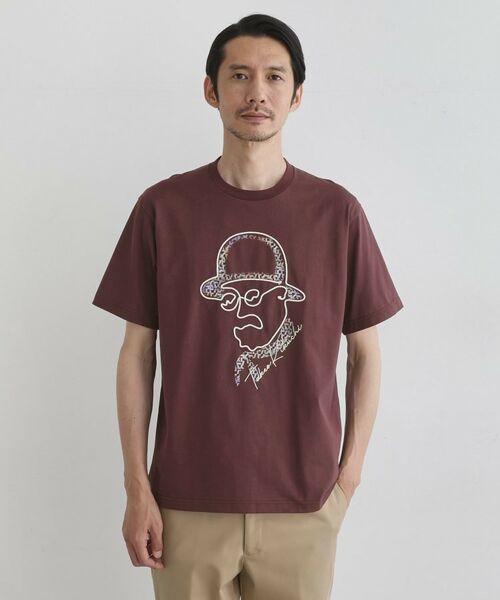 TAKEO KIKUCHI/タケオキクチ 【Sサイズ~】フェイスロープ刺繍 天竺Tシャツ ブラウン(044) 04(LL) TAKEO KIKUCHI/タケオキクチ 【Sサイズ~】フェイスロープ刺繍 天竺Tシャツ ブラウン(044) 04(LL)