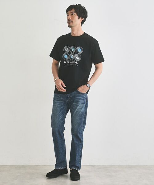 TAKEO KIKUCHI / タケオキクチ Tシャツ | レコードプリント 天竺 Tシャツ | 詳細14