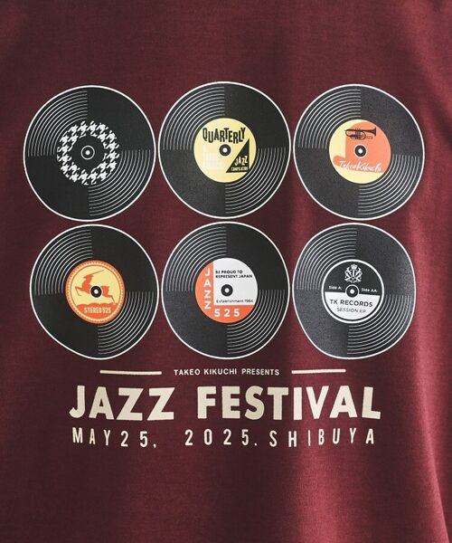 TAKEO KIKUCHI / タケオキクチ Tシャツ | レコードプリント 天竺 Tシャツ | 詳細22