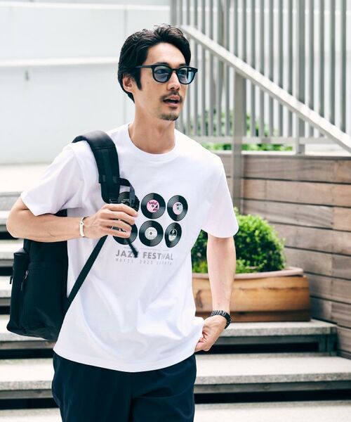 TAKEO KIKUCHI / タケオキクチ Tシャツ | レコードプリント 天竺 Tシャツ | 詳細24