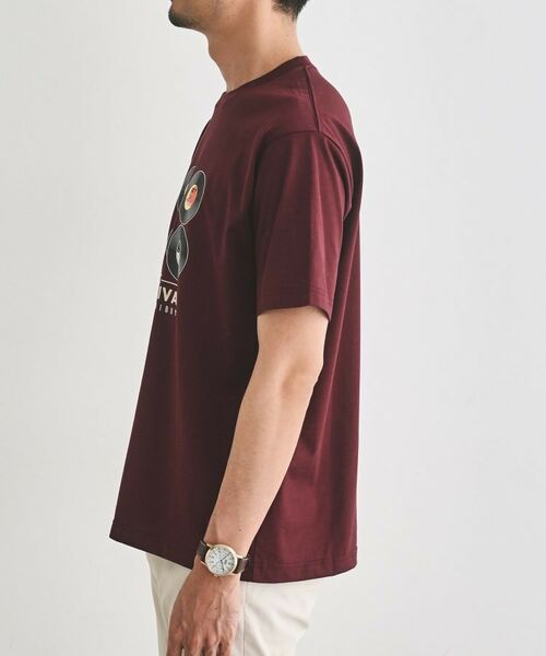 TAKEO KIKUCHI / タケオキクチ Tシャツ | レコードプリント 天竺 Tシャツ | 詳細3