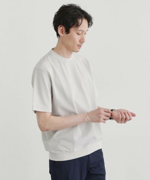 TAKEO KIKUCHI / タケオキクチ カットソー | 【抗菌防臭】サッカージャージプルオーバー | 詳細10