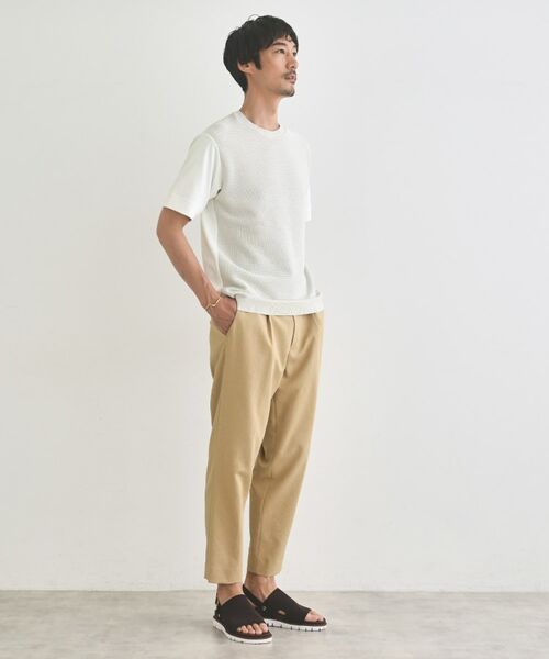 TAKEO KIKUCHI / タケオキクチ カットソー | テクスチャーニット コンビ カットソー | 詳細22