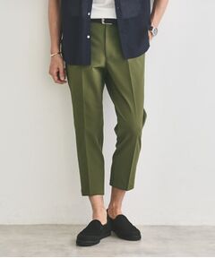 TAKEO KIKUCHI / タケオキクチ ショート・ハーフ・半端丈パンツ | サッカーストライプ サイドゴアウエスト 8分丈 パンツ