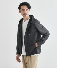 TAKEO KIKUCHI / タケオキクチ パーカー | 【軽羽織】カラミ織り フード羽織りシャツ