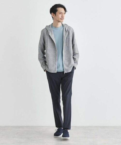 TAKEO KIKUCHI / タケオキクチ パーカー | 【軽羽織】カラミ織り フード羽織りシャツ | 詳細18