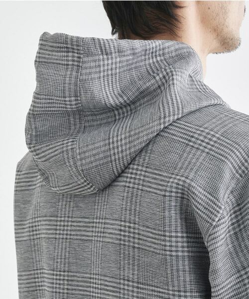 TAKEO KIKUCHI / タケオキクチ パーカー | 【軽羽織】カラミ織り フード羽織りシャツ | 詳細8