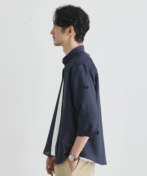 TAKEO KIKUCHI / タケオキクチ シャツ・ブラウス | 【Sサイズ～】カラミ織り 7分袖シャツ | 詳細19