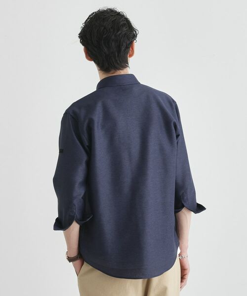 TAKEO KIKUCHI / タケオキクチ シャツ・ブラウス | 【Sサイズ～】カラミ織り 7分袖シャツ | 詳細20