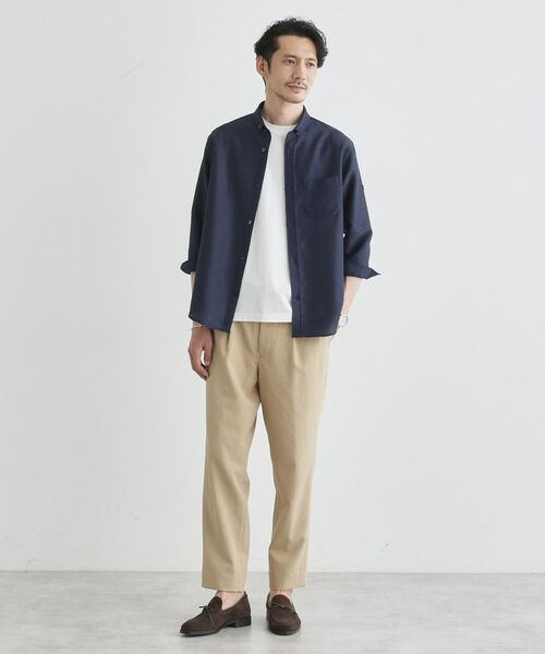 TAKEO KIKUCHI / タケオキクチ シャツ・ブラウス | 【Sサイズ～】カラミ織り 7分袖シャツ | 詳細21