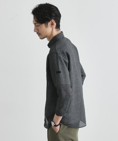 TAKEO KIKUCHI / タケオキクチ シャツ・ブラウス | 【Sサイズ～】カラミ織り 7分袖シャツ | 詳細24