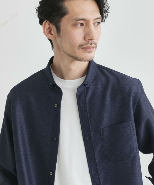 TAKEO KIKUCHI / タケオキクチ シャツ・ブラウス | 【Sサイズ～】カラミ織り 7分袖シャツ | 詳細28