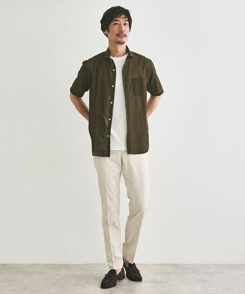 TAKEO KIKUCHI / タケオキクチ シャツ・ブラウス | ローン半袖シャツ | 詳細11