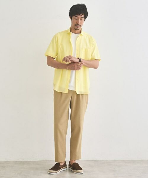 TAKEO KIKUCHI / タケオキクチ シャツ・ブラウス | ローン半袖シャツ | 詳細23