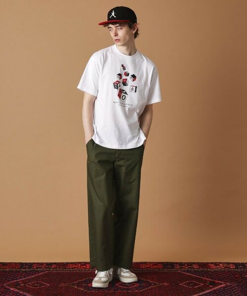 TAKEO KIKUCHI / タケオキクチ Tシャツ | 【Sサイズ～】キューブグラフィック半袖Tシャツ | 詳細10