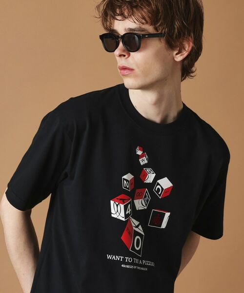 TAKEO KIKUCHI / タケオキクチ Tシャツ | 【Sサイズ～】キューブグラフィック半袖Tシャツ | 詳細12