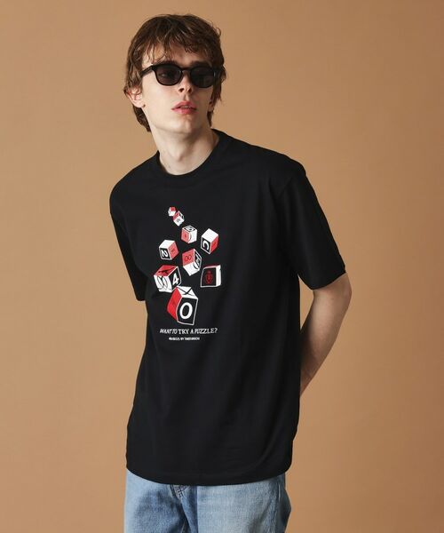 TAKEO KIKUCHI / タケオキクチ Tシャツ | 【Sサイズ～】キューブグラフィック半袖Tシャツ | 詳細13
