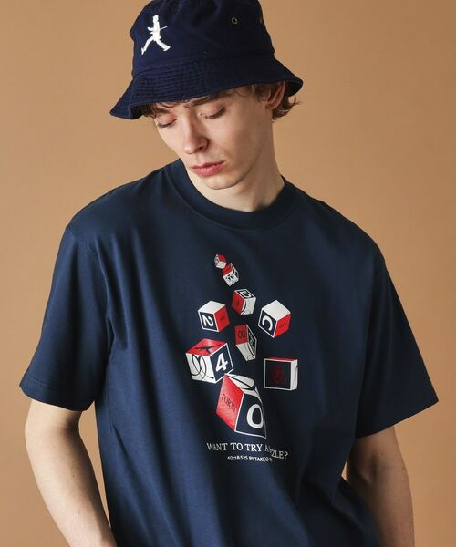 TAKEO KIKUCHI / タケオキクチ Tシャツ | 【Sサイズ～】キューブグラフィック半袖Tシャツ | 詳細16
