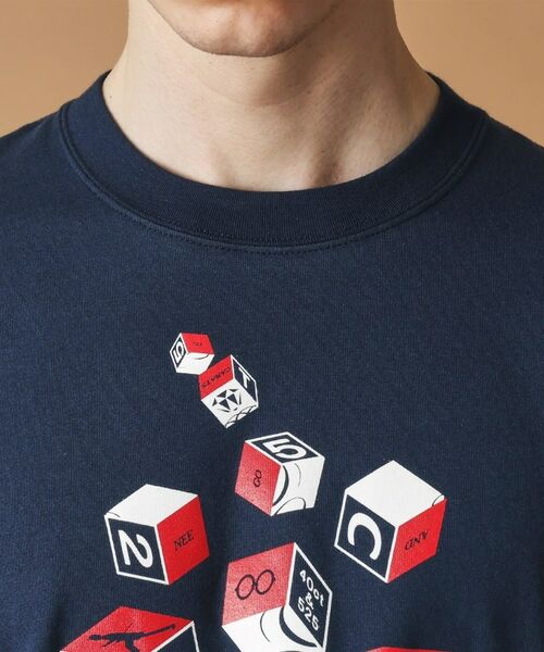 TAKEO KIKUCHI / タケオキクチ Tシャツ | 【Sサイズ～】キューブグラフィック半袖Tシャツ | 詳細5