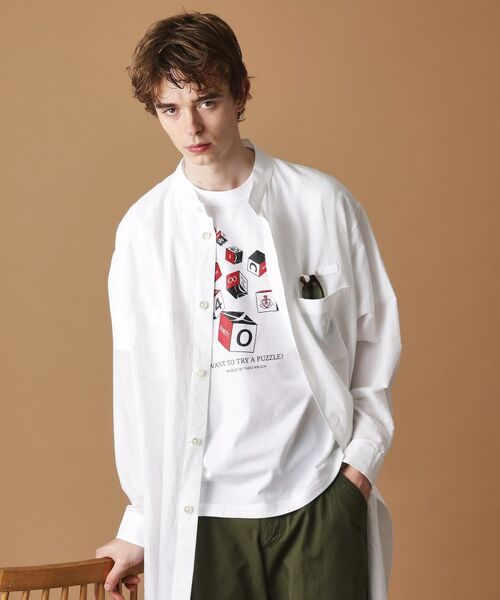 TAKEO KIKUCHI / タケオキクチ Tシャツ | 【Sサイズ～】キューブグラフィック半袖Tシャツ | 詳細9