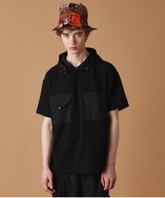 TAKEO KIKUCHI / タケオキクチ カットソー | フード付き半袖Tシャツ