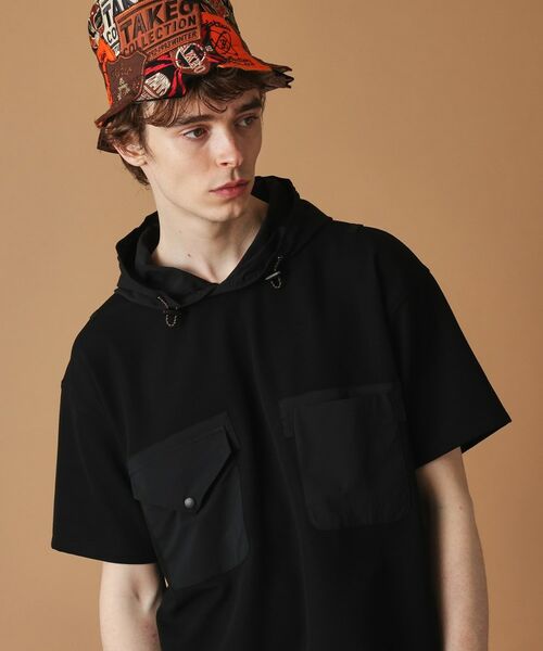 TAKEO KIKUCHI / タケオキクチ カットソー | フード付き半袖Tシャツ | 詳細13