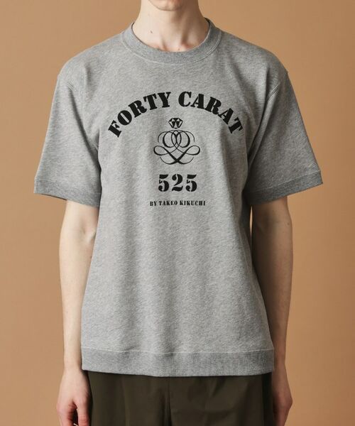 TAKEO KIKUCHI / タケオキクチ カットソー | FORTY CARAT裏毛半袖Tシャツ | 詳細2