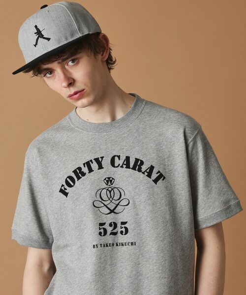 TAKEO KIKUCHI / タケオキクチ カットソー | FORTY CARAT裏毛半袖Tシャツ | 詳細8