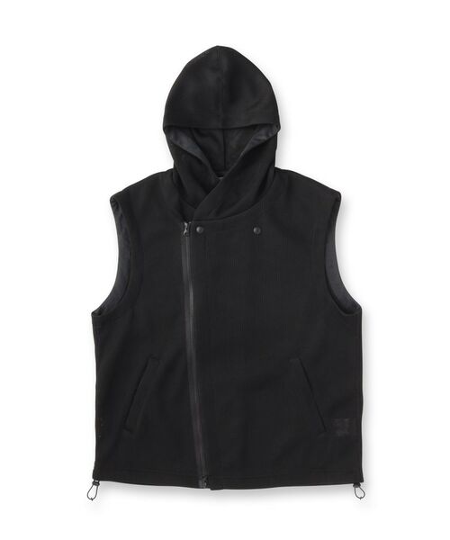 TAKEO KIKUCHI / タケオキクチ パーカー | メッシュダンボールノースリーブパーカ | 詳細1