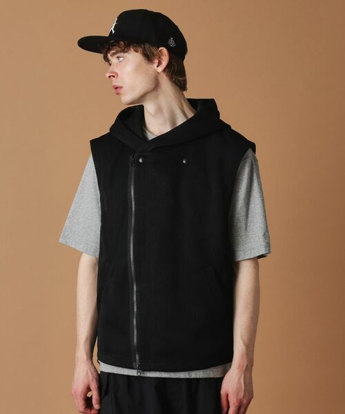 TAKEO KIKUCHI / タケオキクチ パーカー | メッシュダンボールノースリーブパーカ | 詳細13