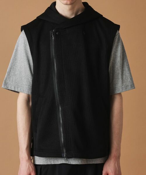 TAKEO KIKUCHI / タケオキクチ パーカー | メッシュダンボールノースリーブパーカ | 詳細2