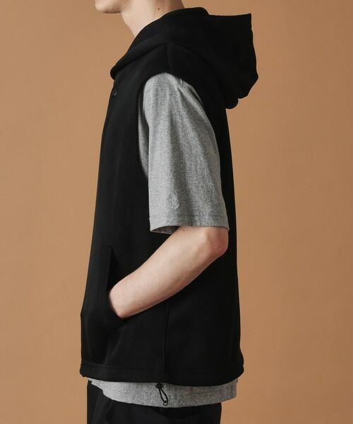TAKEO KIKUCHI / タケオキクチ パーカー | メッシュダンボールノースリーブパーカ | 詳細3