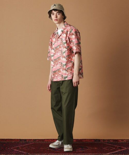 TAKEO KIKUCHI / タケオキクチ シャツ・ブラウス | 【Sサイズ～】フラワープリント半袖シャツ | 詳細11