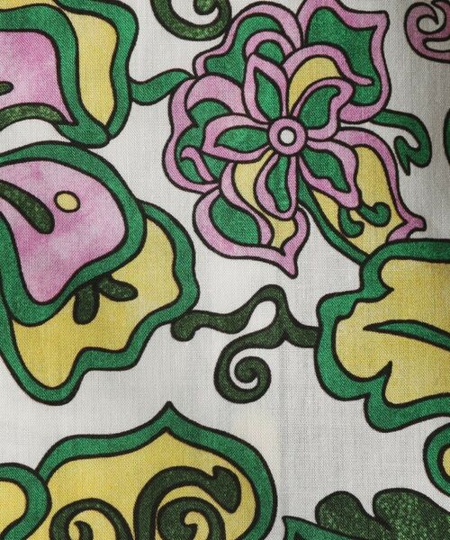 TAKEO KIKUCHI / タケオキクチ シャツ・ブラウス | 【Sサイズ～】フラワープリント半袖シャツ | 詳細16