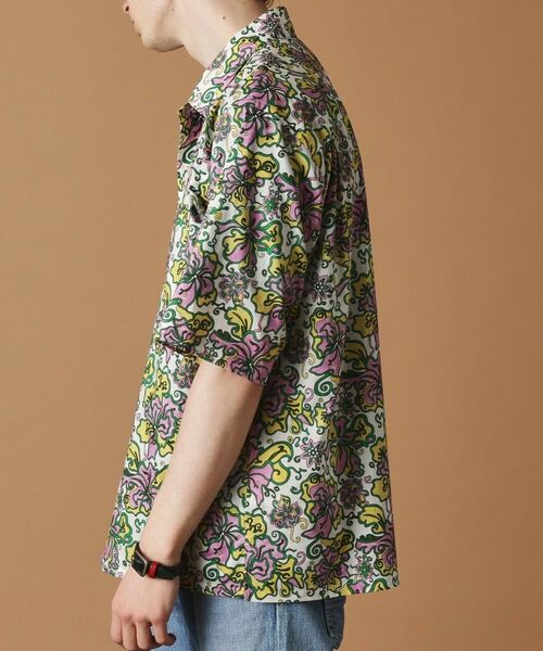 TAKEO KIKUCHI / タケオキクチ シャツ・ブラウス | 【Sサイズ～】フラワープリント半袖シャツ | 詳細3
